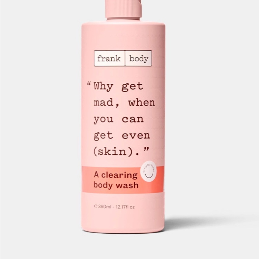 Frank body Clearing Body wash 12.17 oz